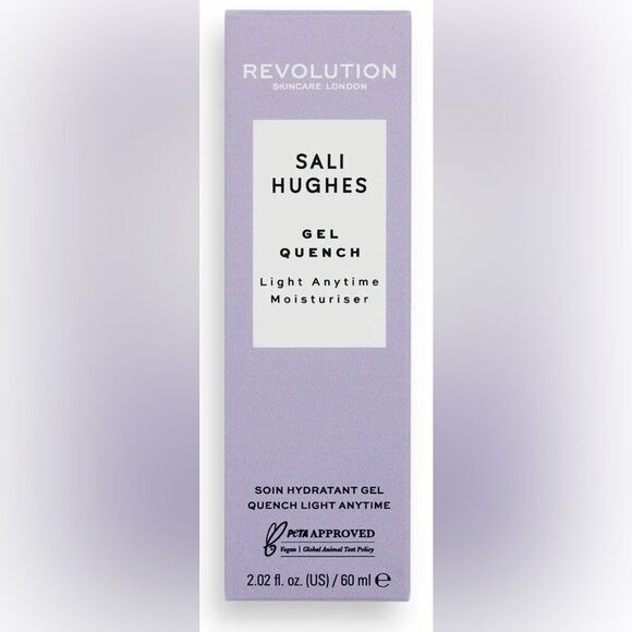 NIB Revolution London X Sali Hughes Gel Quench Face Moisturizer 2.02 Fl oz - Picture 2 of 12